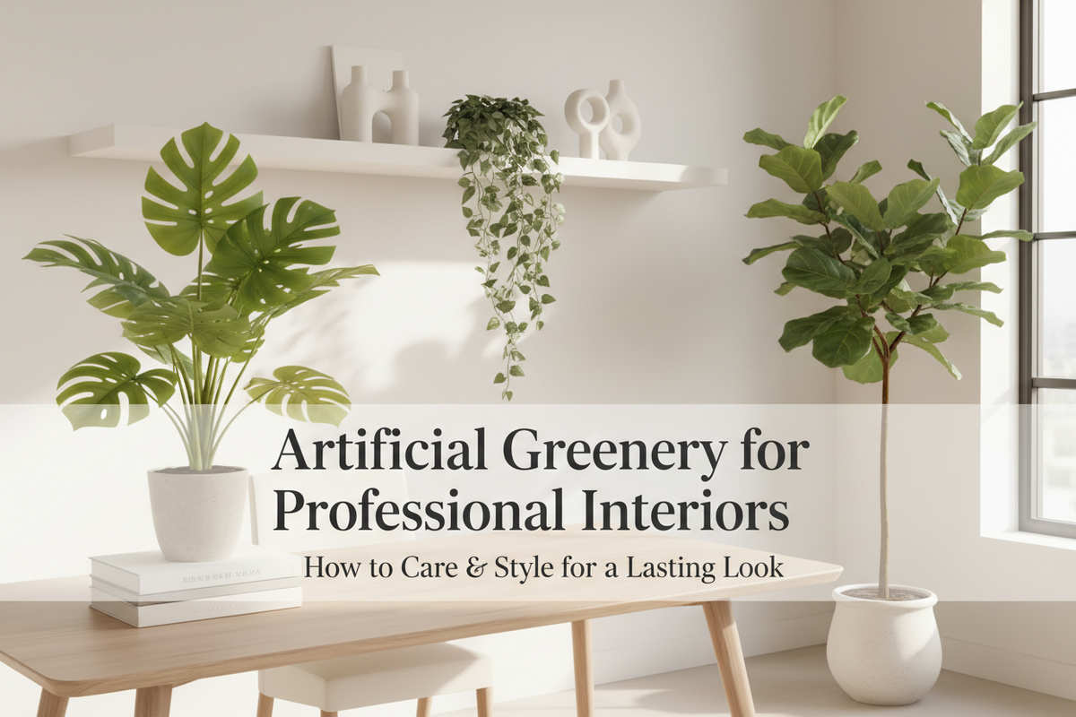 Artificial Bamboo for professional office decor