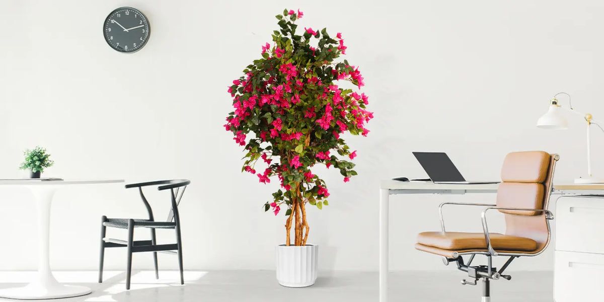 Styling Artificial Plants for a Modern Home Office ARICK DECOR