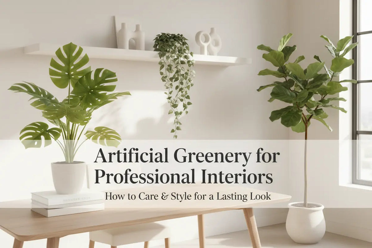 Artificial Bamboo for professional office decor