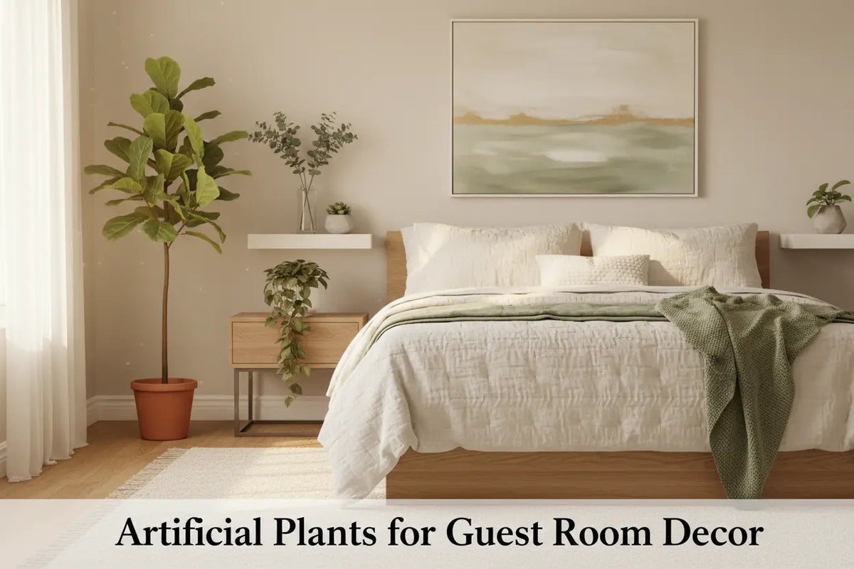 Artificial Plants for Guest Room Decor | ARICK DECOR ARICK DECOR