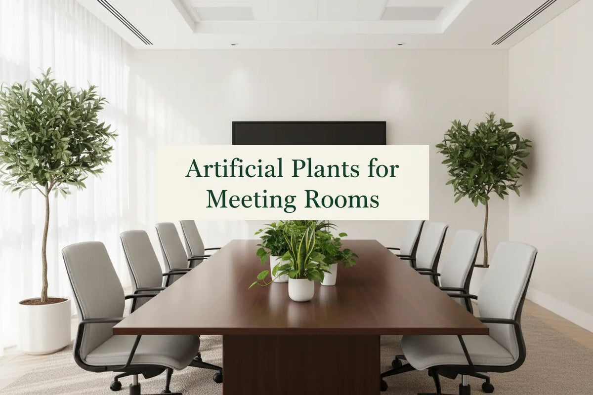 Artificial Bamboo plant for corporate meeting room