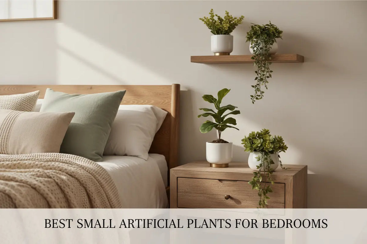 Best Small Artificial Plants for Bedrooms | ARICK DECOR