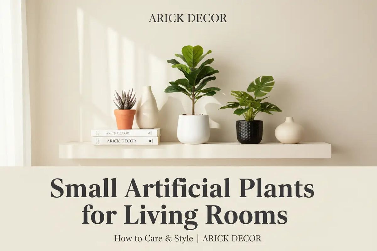 Small Artificial Plants for Living Rooms