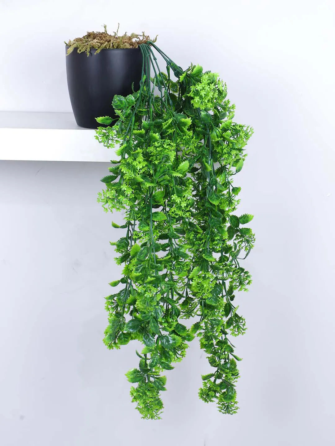 2.2Ft Artificial Hanging Plants With Pot,
