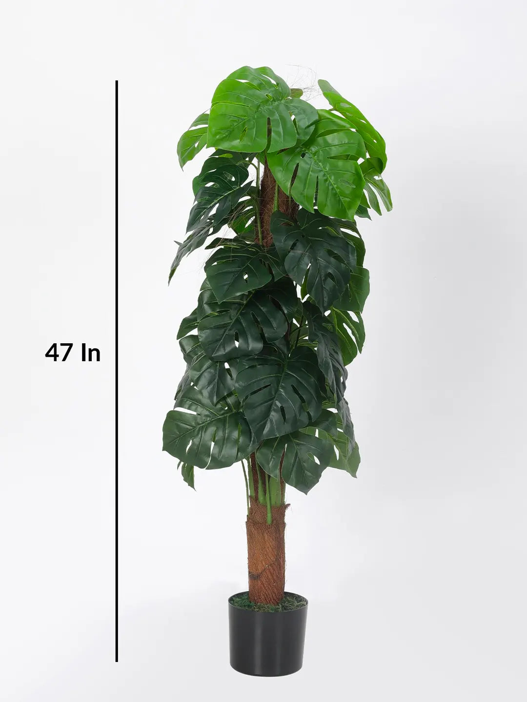 4Ft Artificial Monstera Plant with Pot