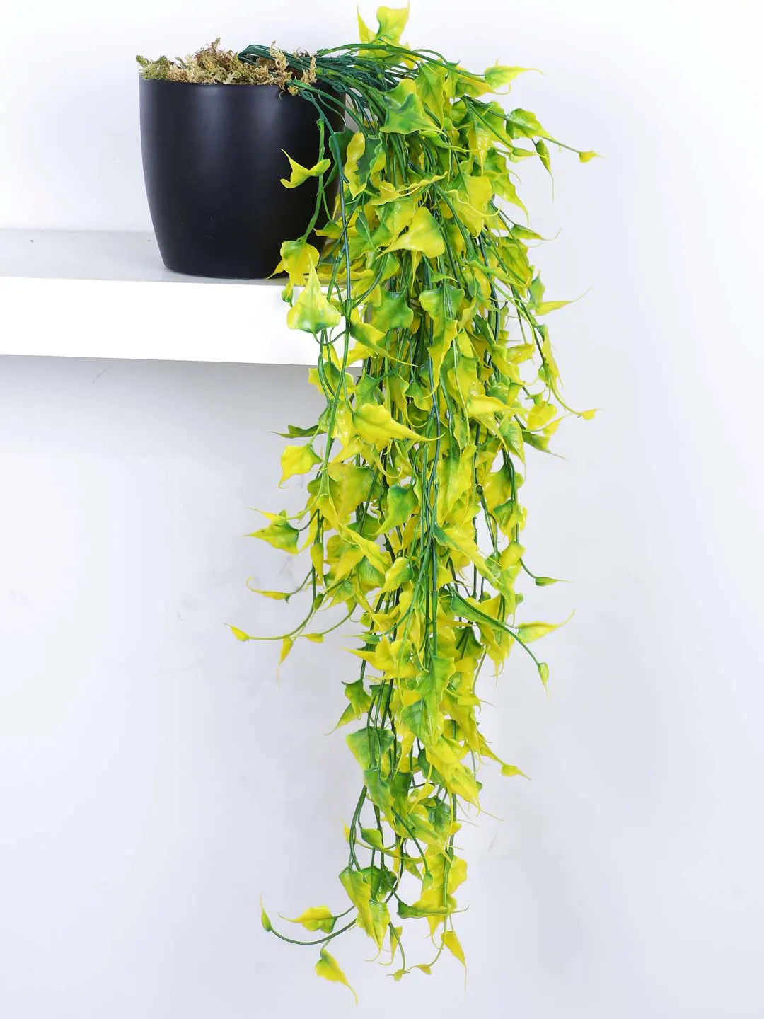 2.2Ft Artificial Hanging Plants With Pot