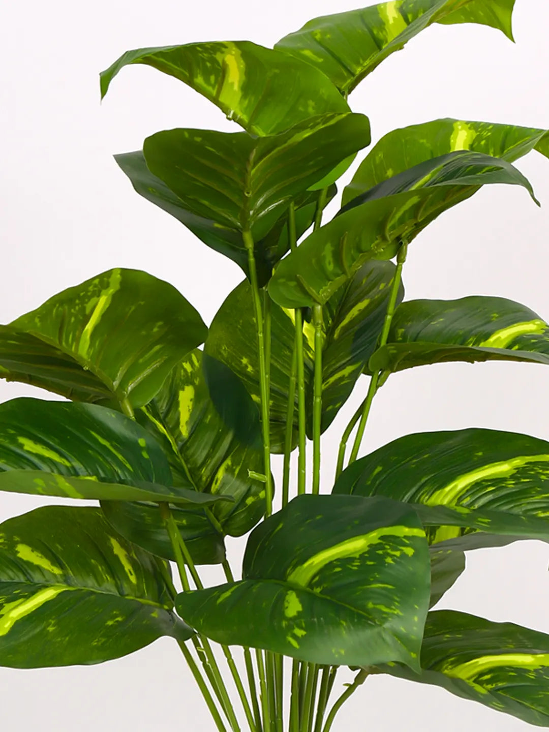 2.1Ft Artificial Photosh Floor Plant with 18 Big Leaves with Pot