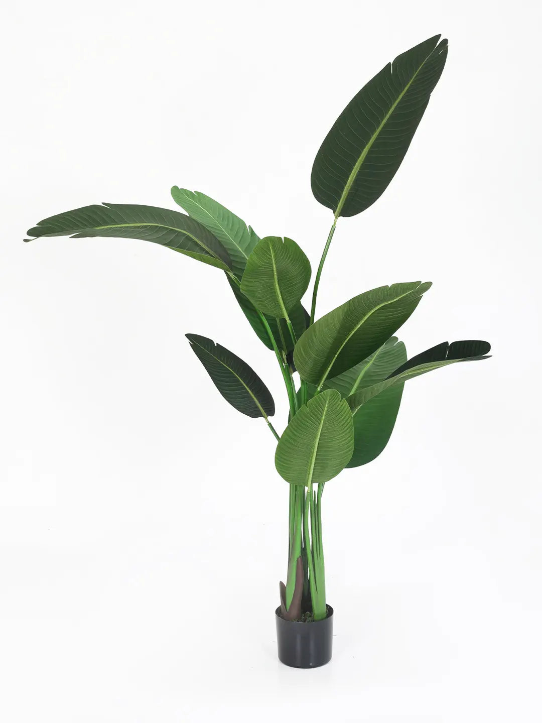 5Ft Artificial Banana Plant Trees with Pot Big Leaves