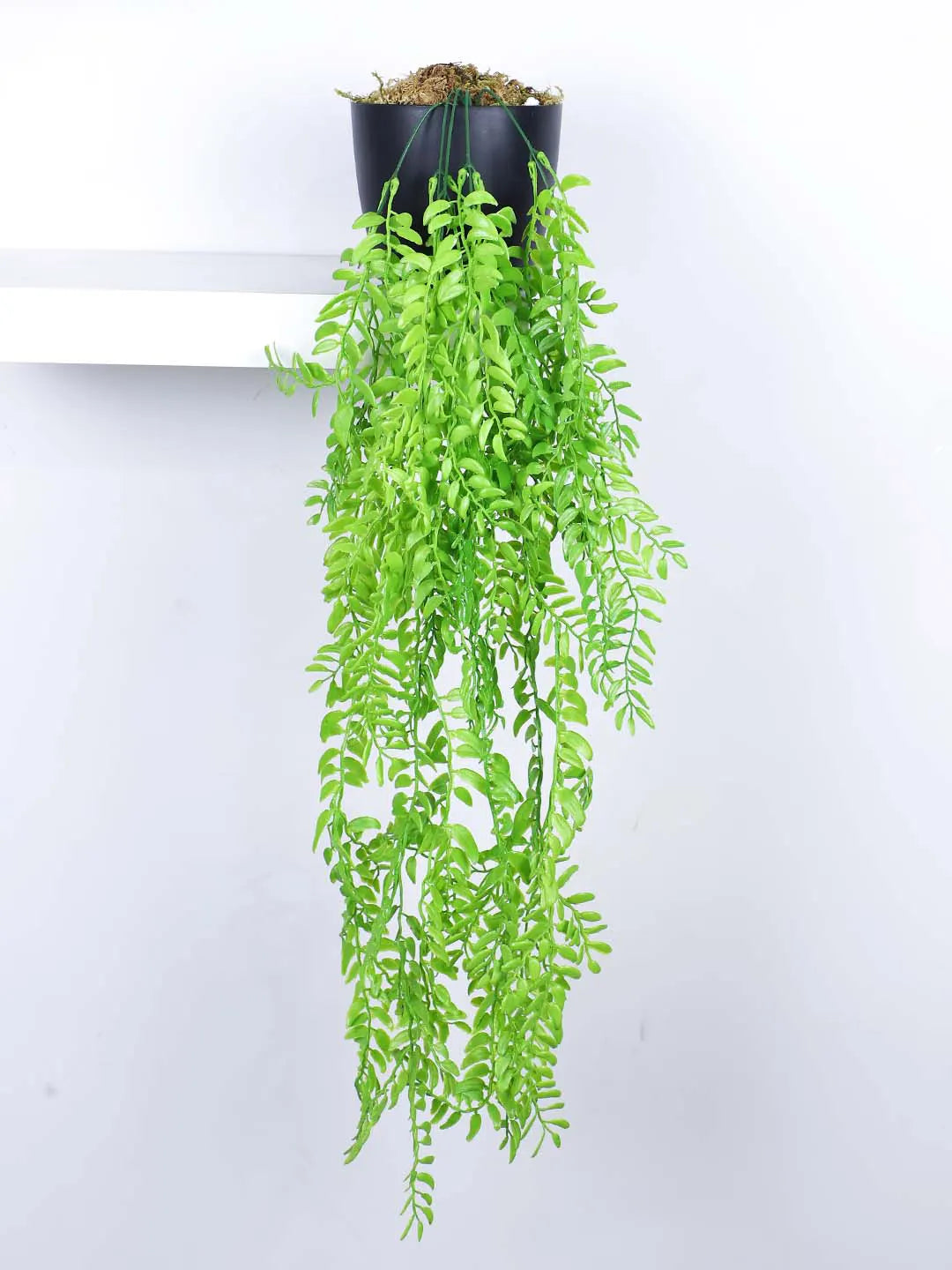 2.6Ft Artificial Hanging Plants With Pot