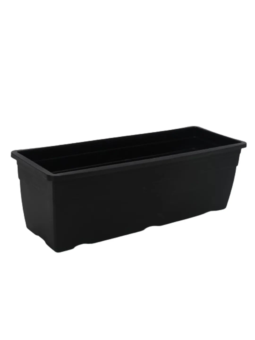 Black Plastic Floor Planter