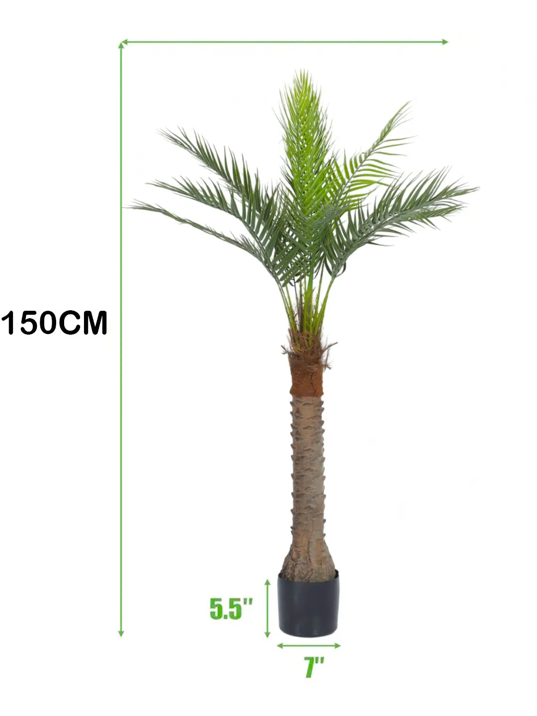 5Ft Artificial Areca Palm Plants for with Pot