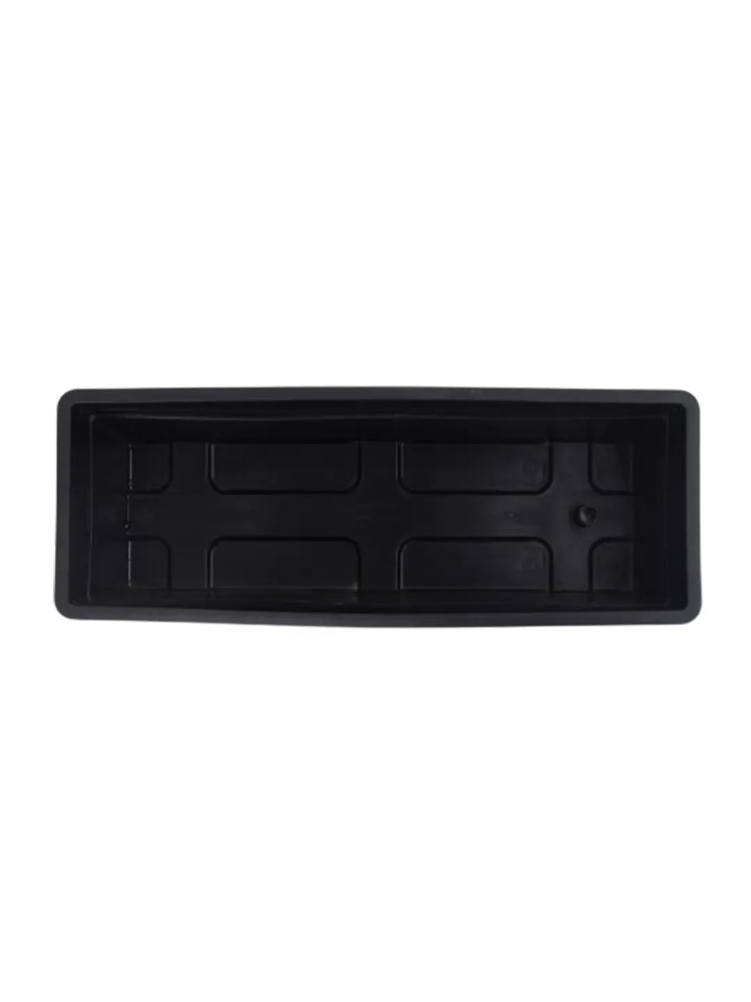 Black Plastic Floor Planter