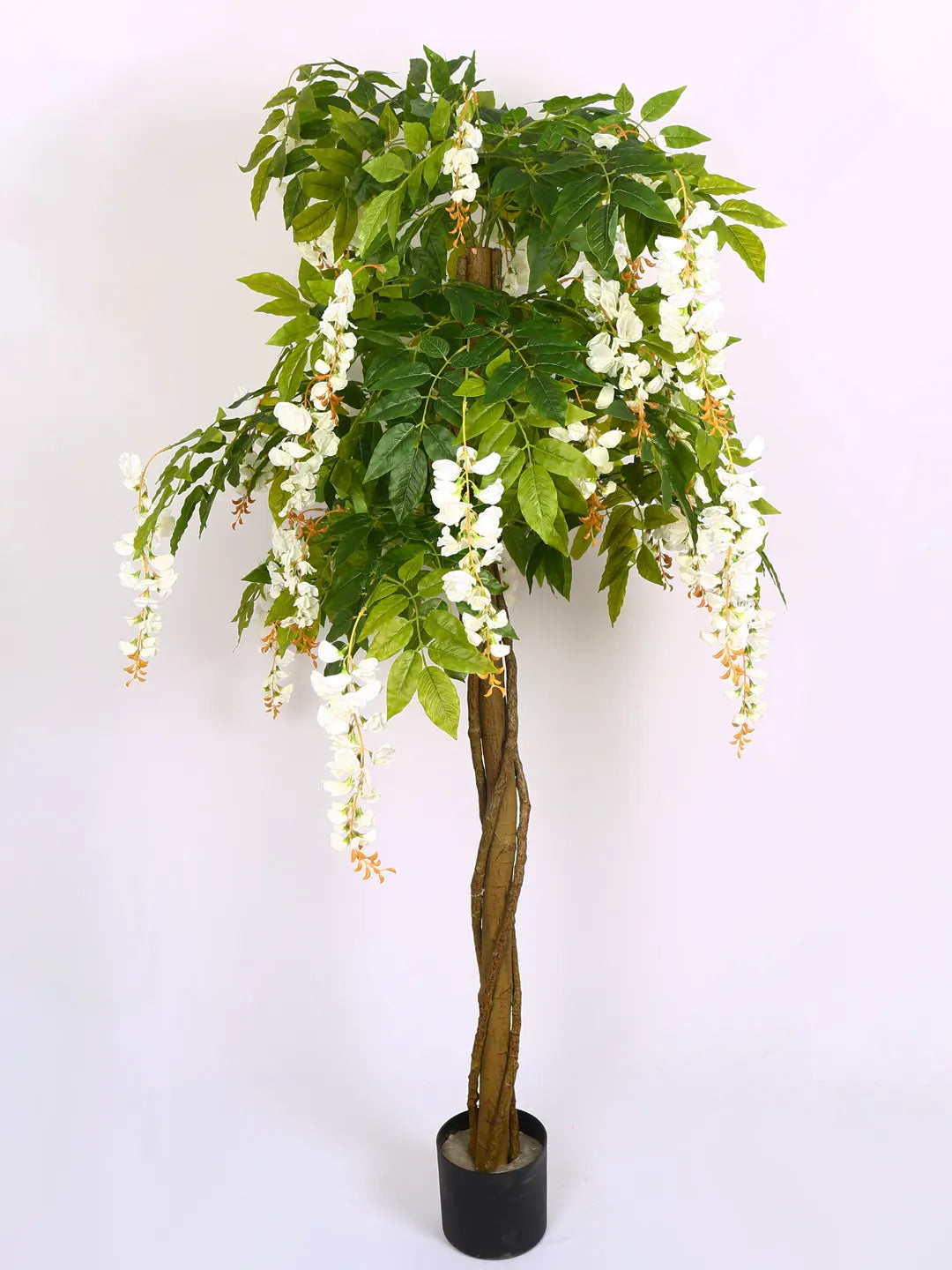 6Ft Artificial Wisteria Flowers Plants with Pot