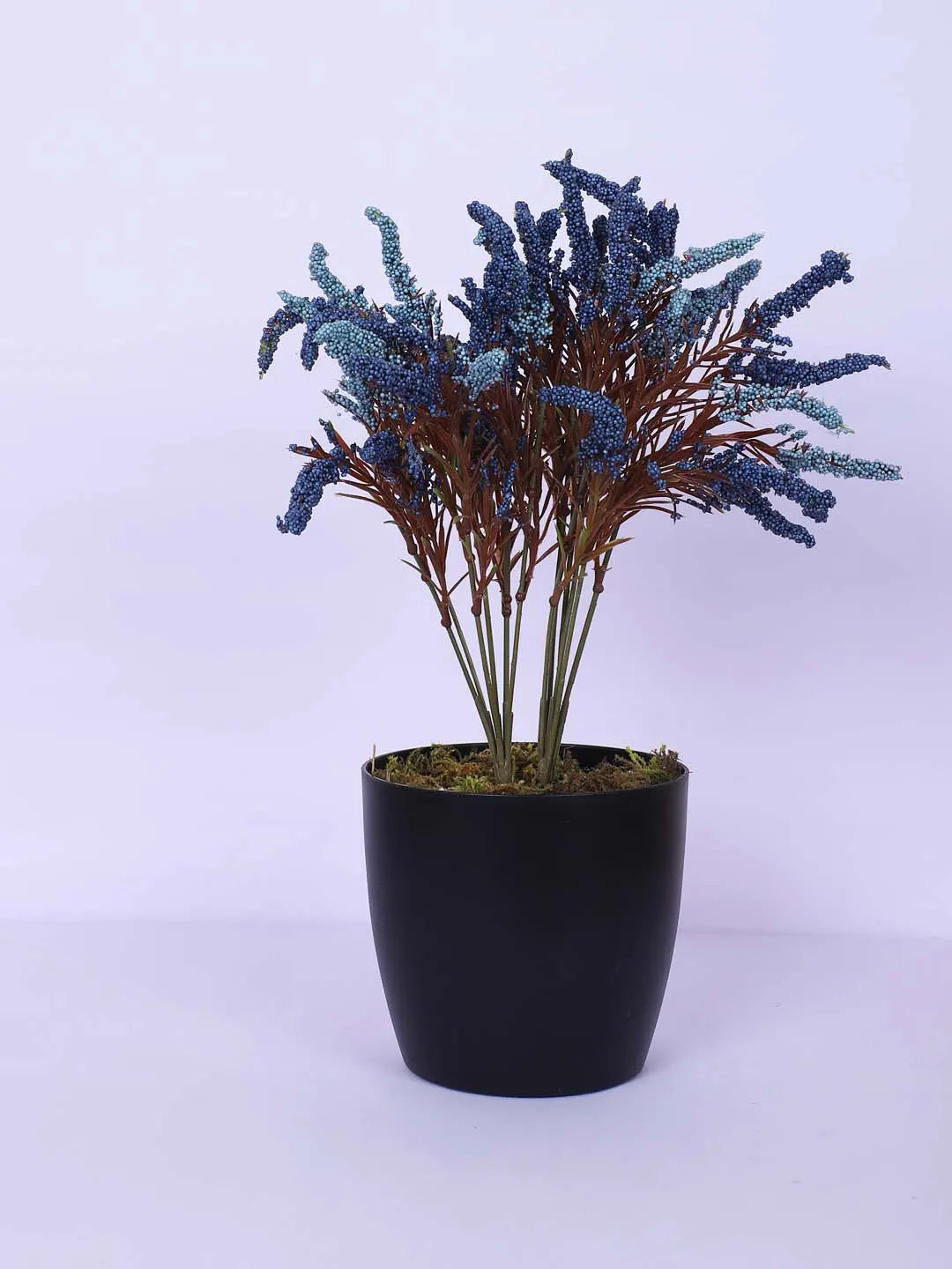 1.1Ft Artificial Potted Flower Plant With Black Pot