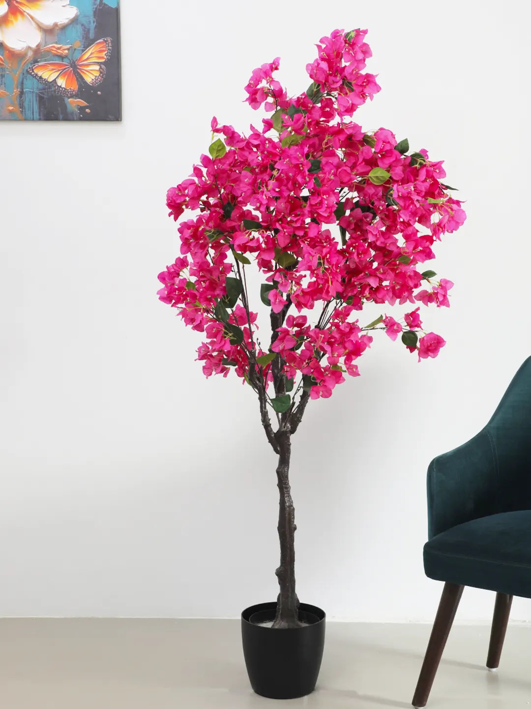 5.2Ft Artificial Bougainvillea Flower Plants with Pot