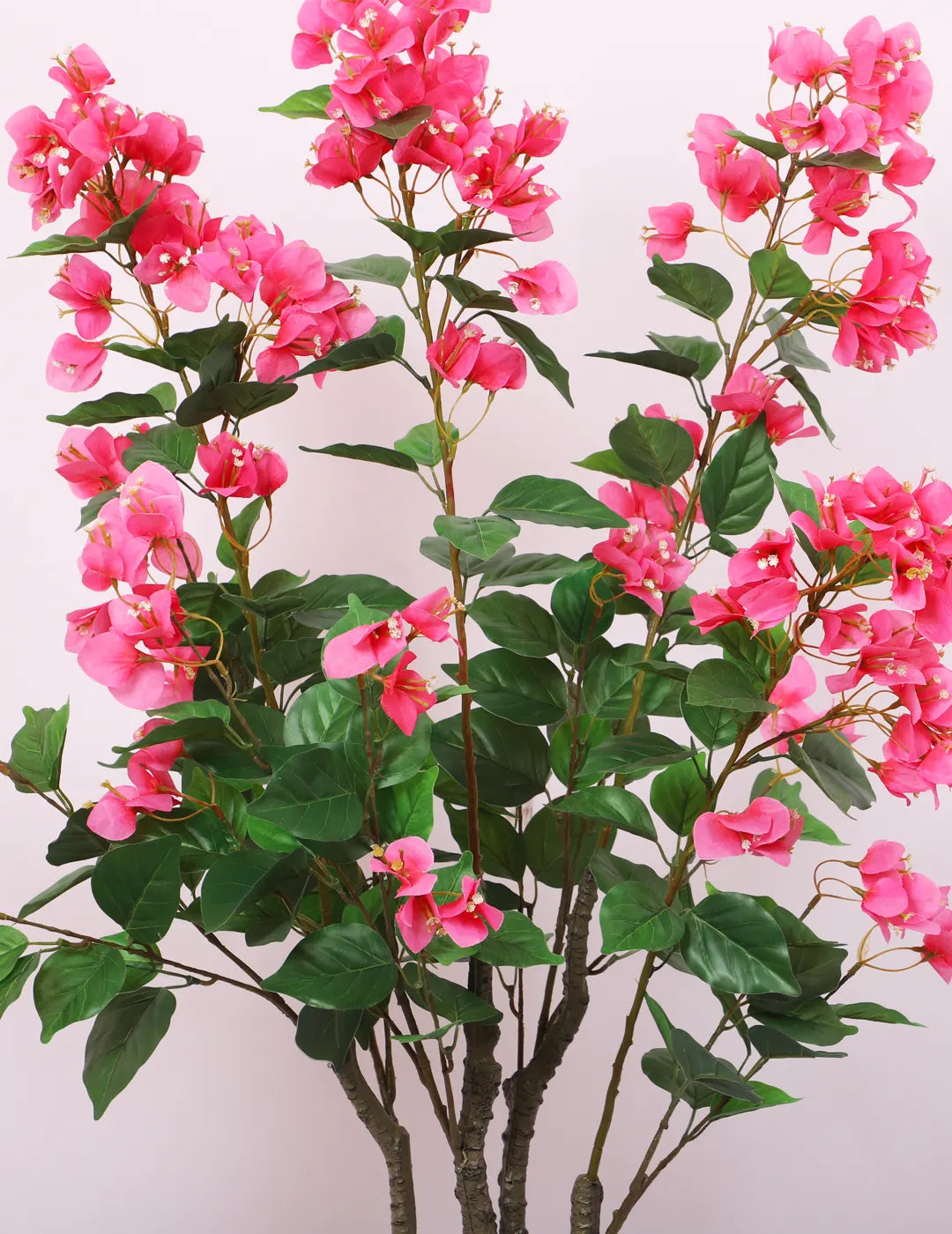 3.6Ft Artificial Bougainvillea Tree, Faux Silk Flower Plant With Pot