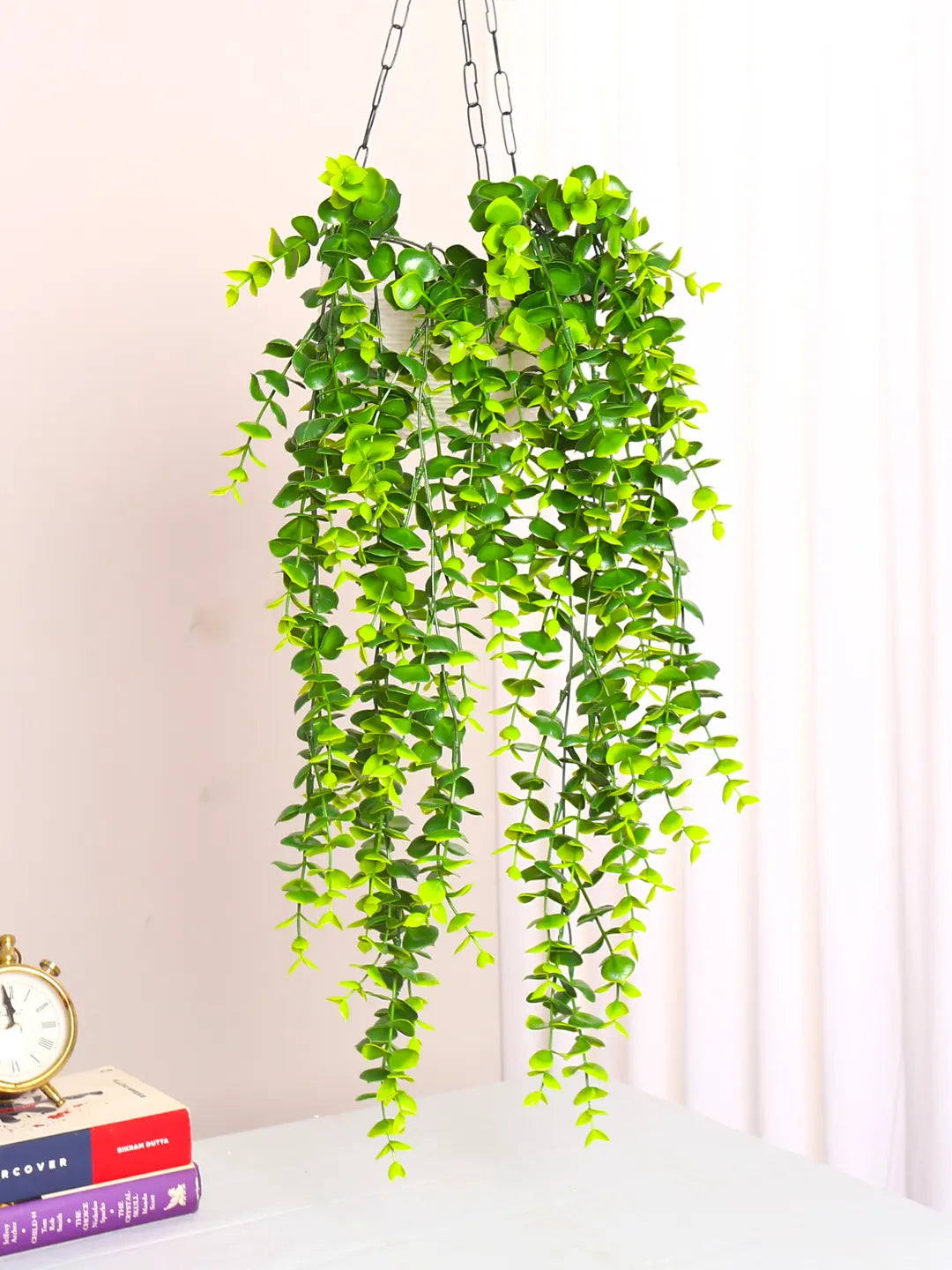 2.4Ft Artificial Hanging Bamboo Grass Green Plants Creeper Pcak of 2
