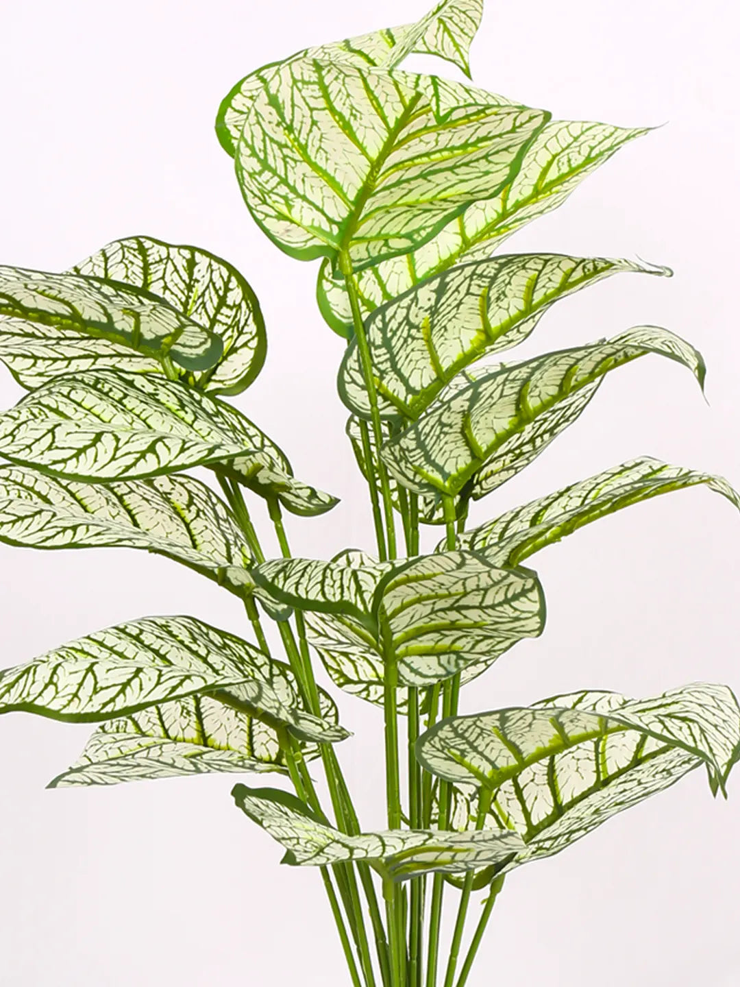 2.1Ft Artificial Dieffenbachia Floor Plant with 18 Big Leaves with Pot