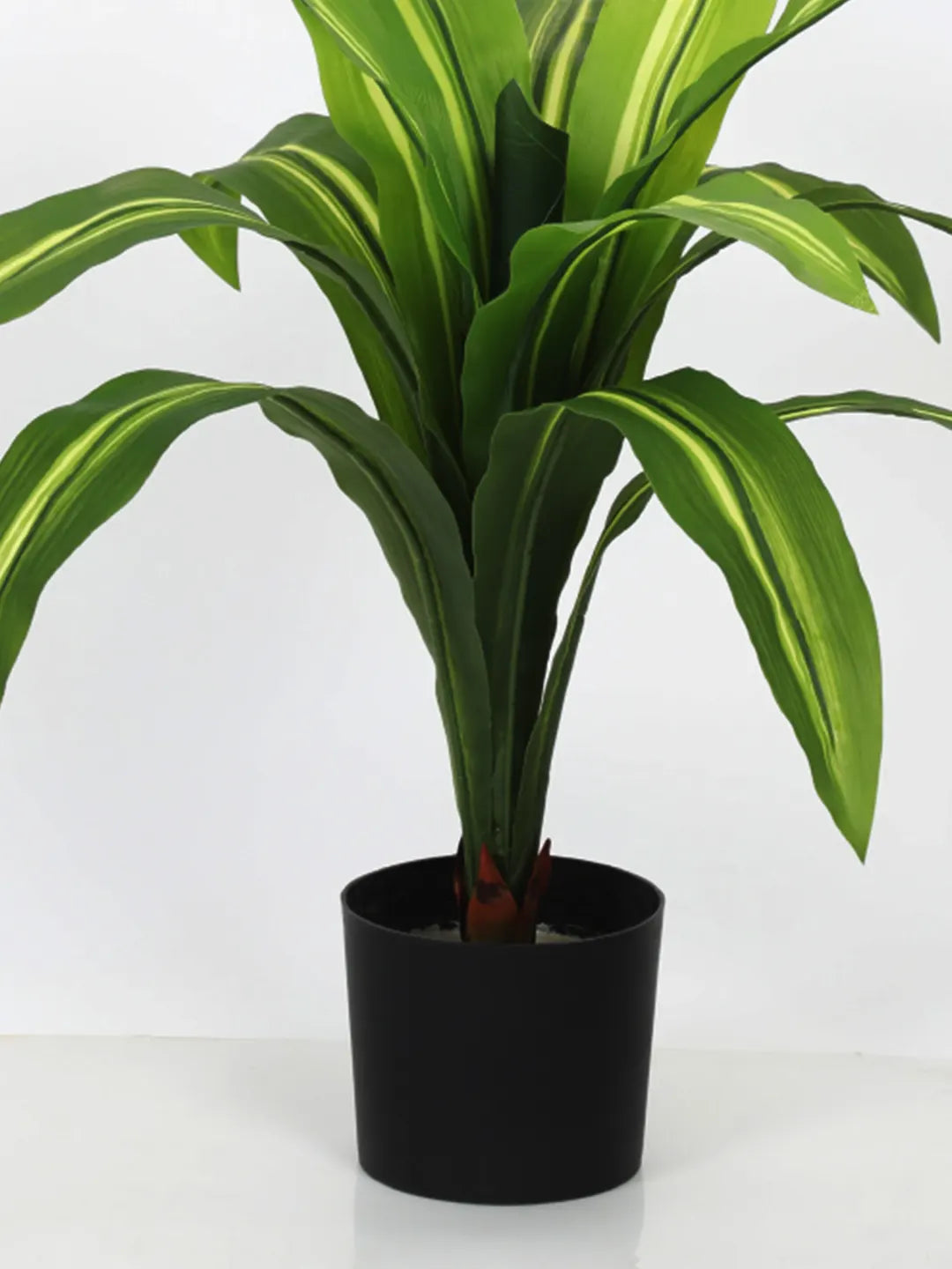 2.4Ft Artificial Dracaena Plants for with Black Pot