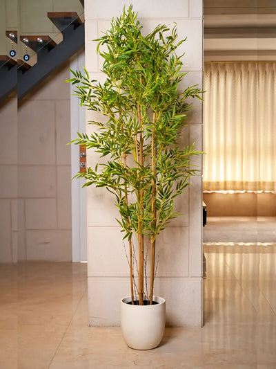 6Ft Artificial Bamboo Plants for with Pot