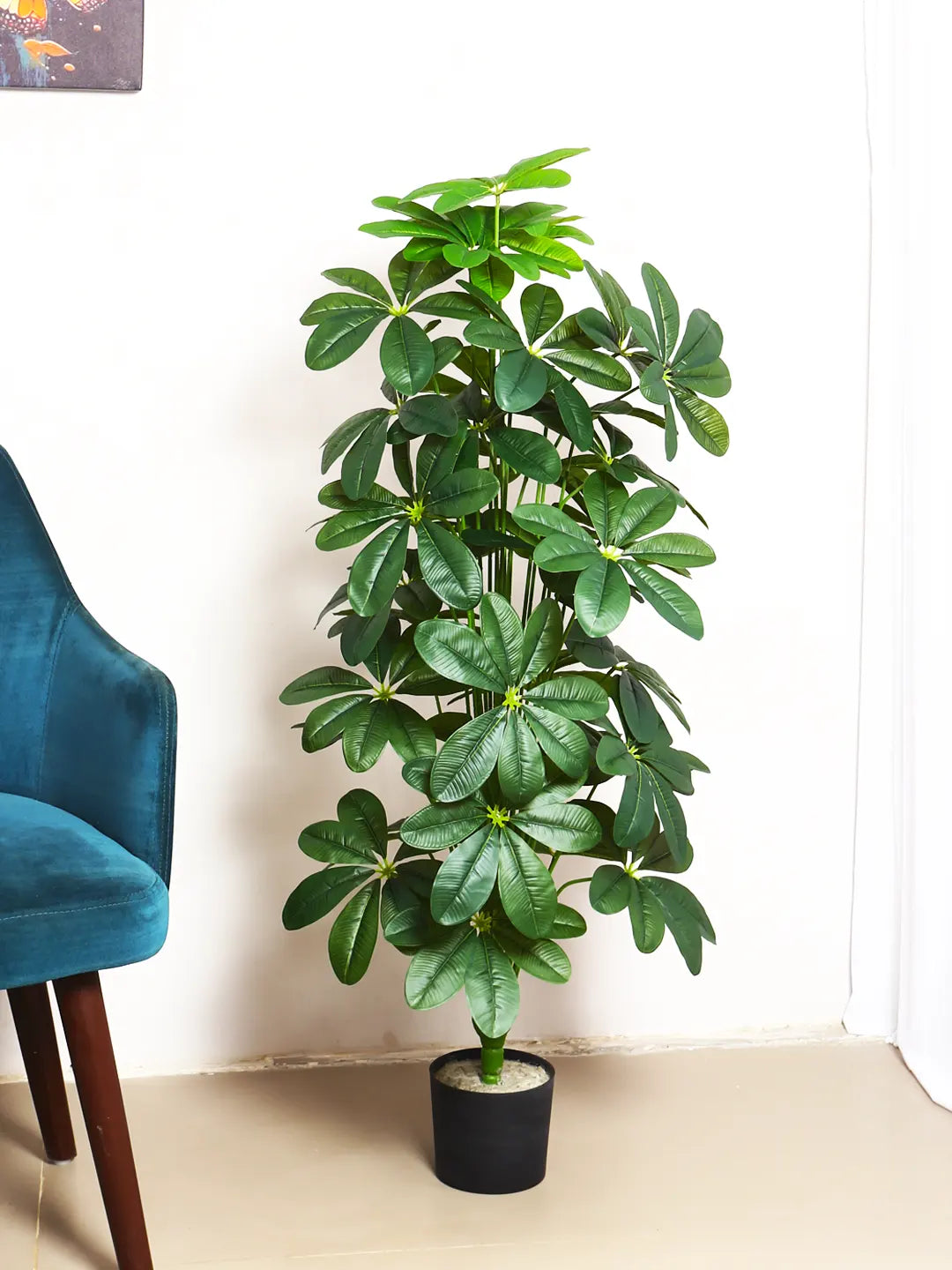4Ft Artificial Schefflera Plants with Pot