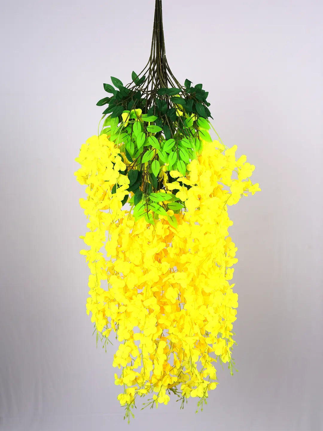 3.2Ft Artificial Hanging Orchid Flowers Bush Pcak of 12