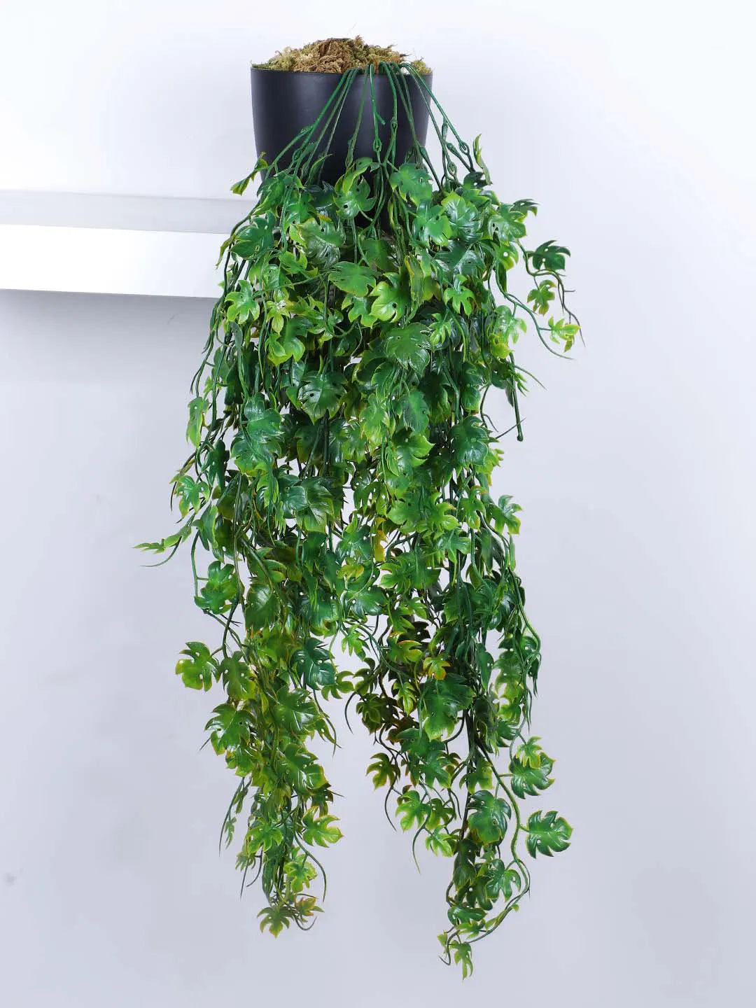 2.6Ft Artificial Hanging Plants With Pot