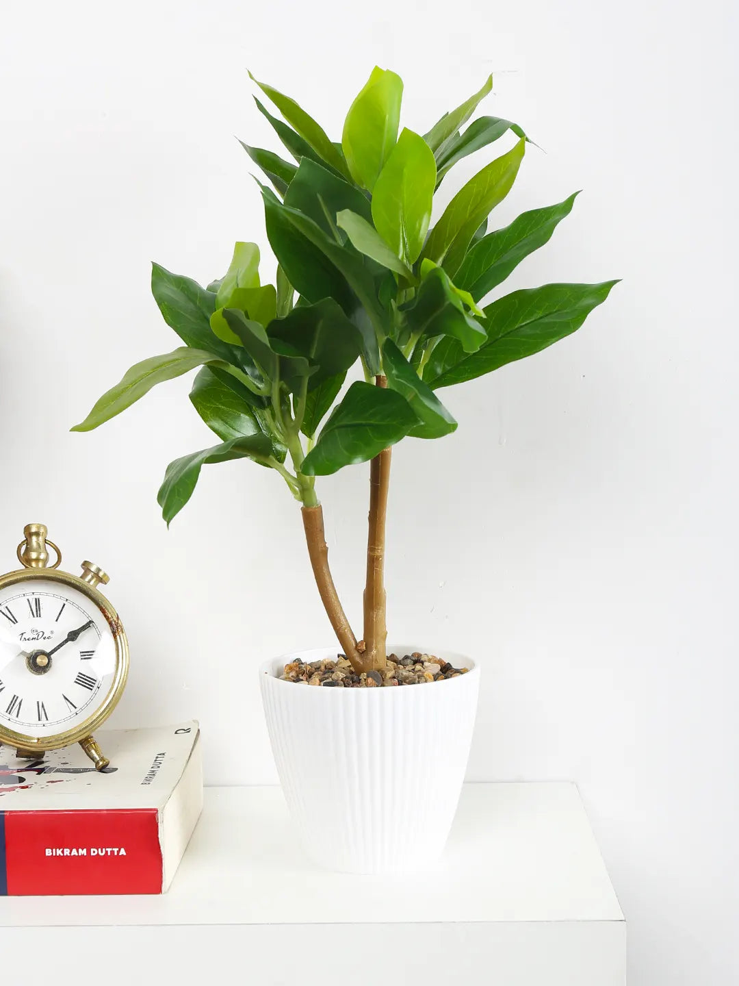 Artificial Ficus Potted Bonsai Plant with Pot