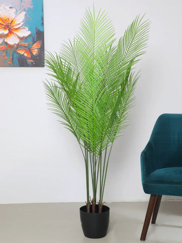 5Ft Artificial Areca Palm Plants for with Pot