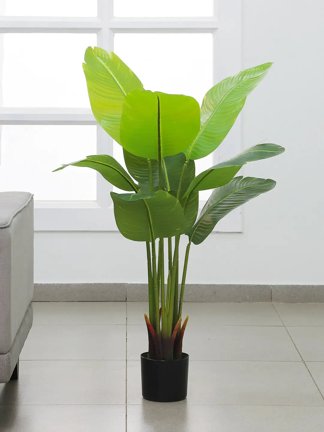 4Ft Artificial Banana Plants for with Pot