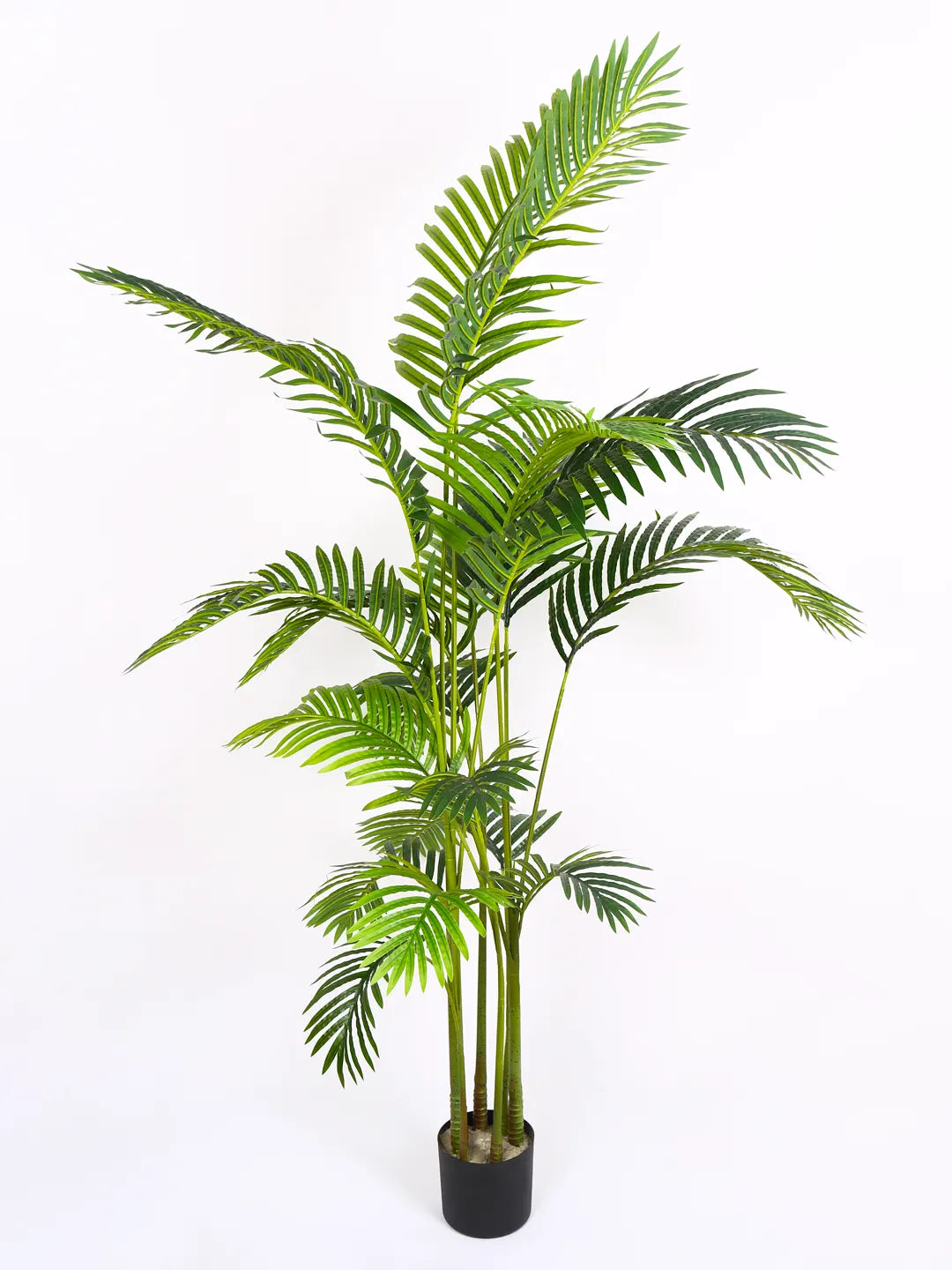 6Ft Artificial Date Areca Palm Plants with Pot