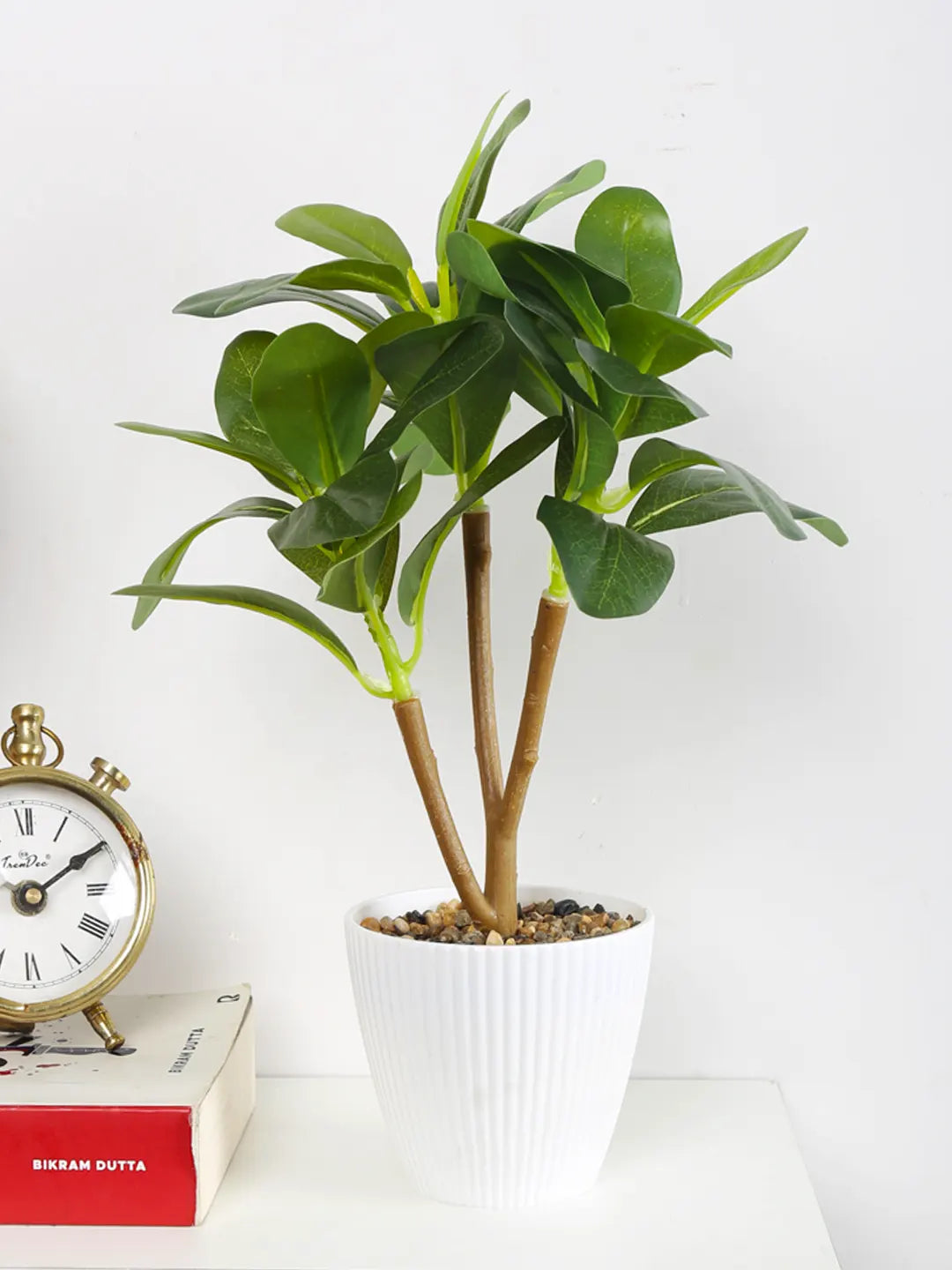 Artificial Potted Bonsai Plant with Pot