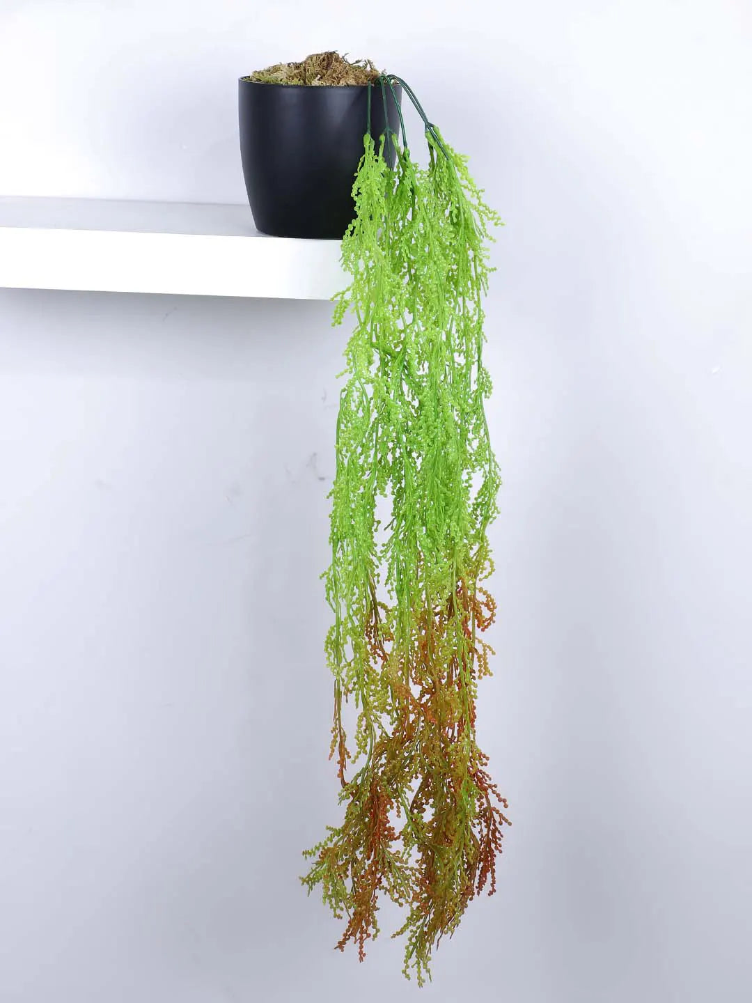 2.6Ft Artificial Hanging Plants With Pot