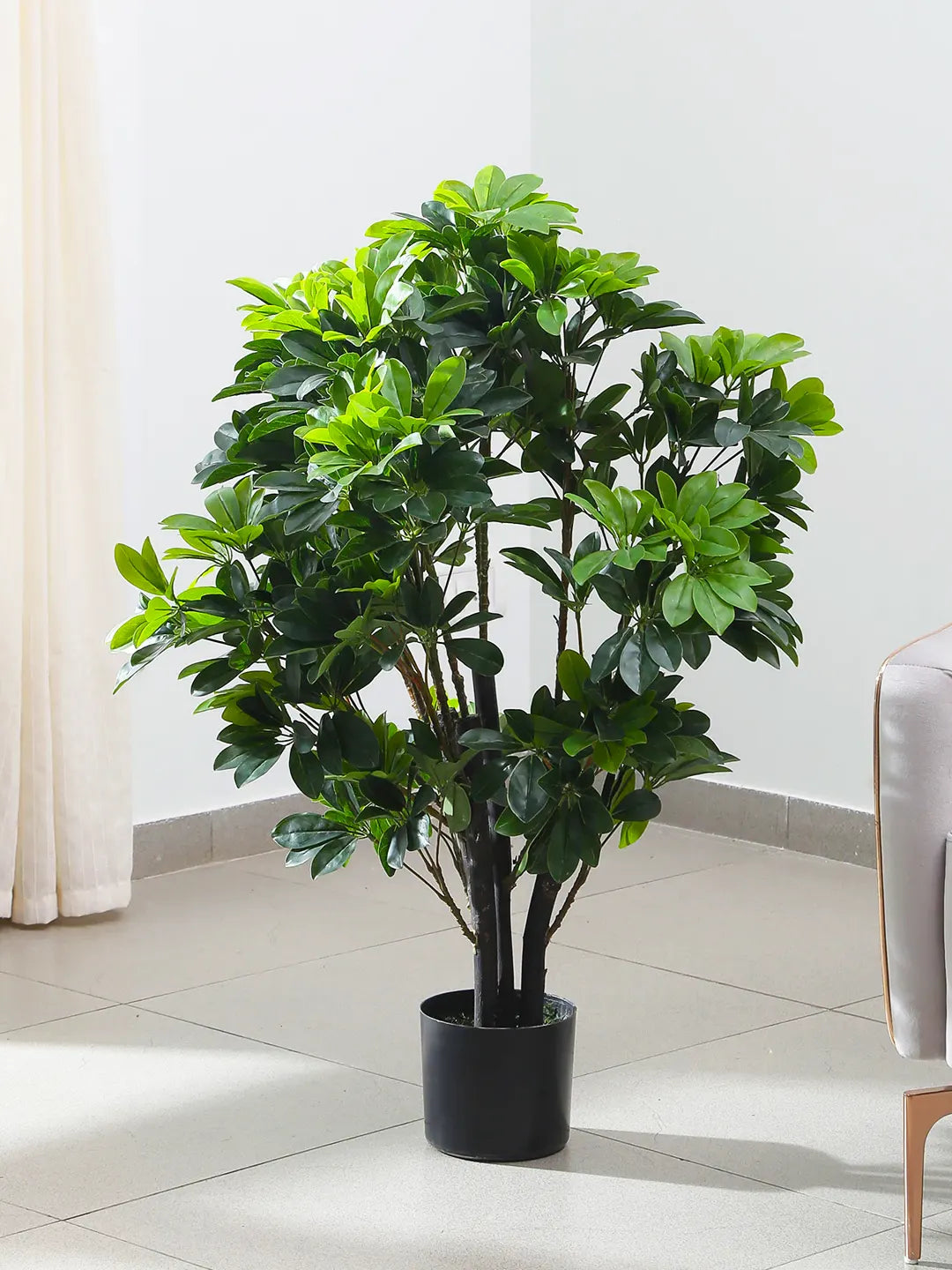 4Ft Artificial Schefflera Plants with Pot
