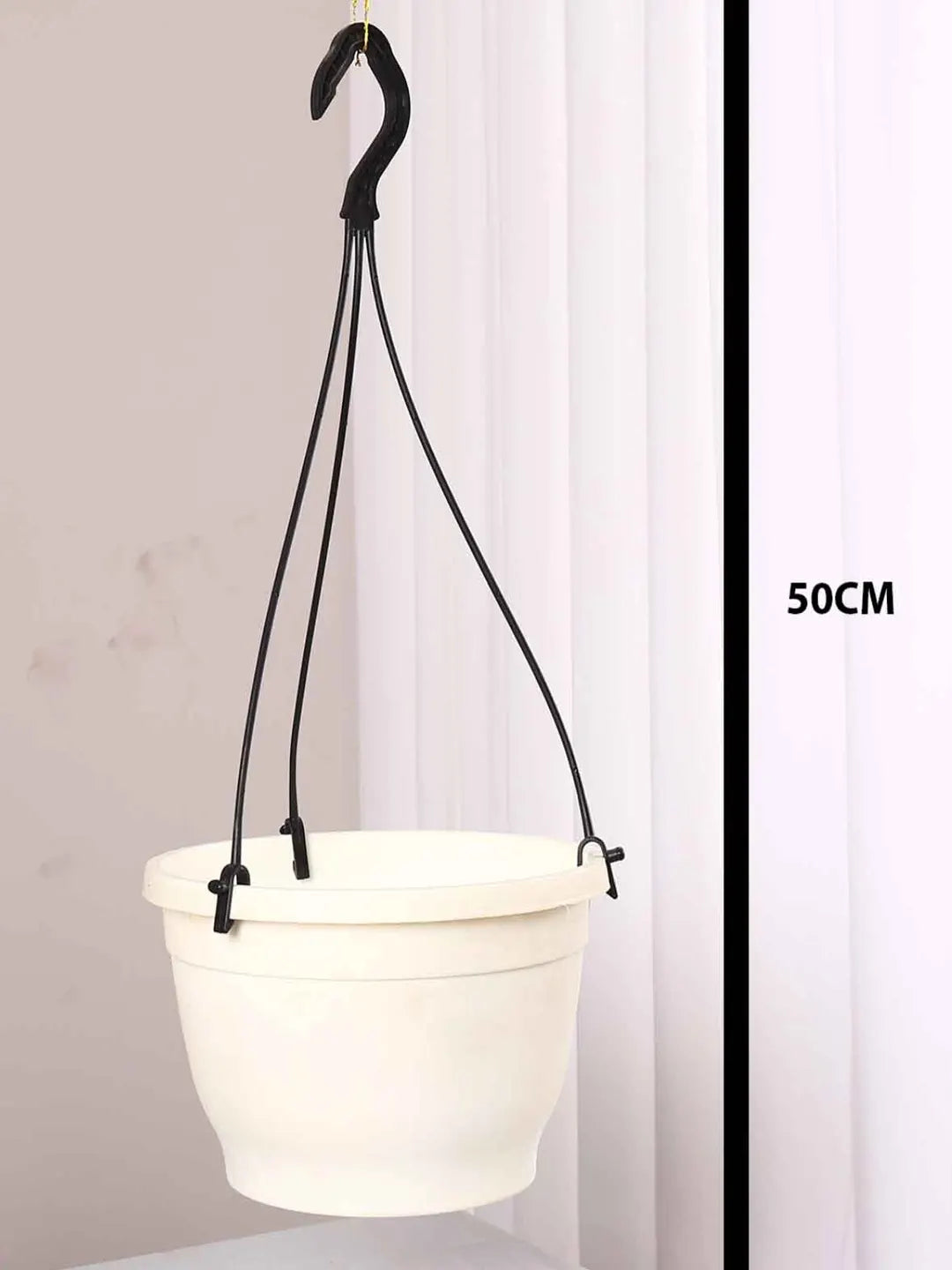 1.6Ft Artificial Hanging Plastic Pot
