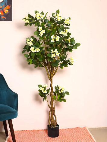 6Ft Artificial Bougainvillea Flowers Plants with Pot