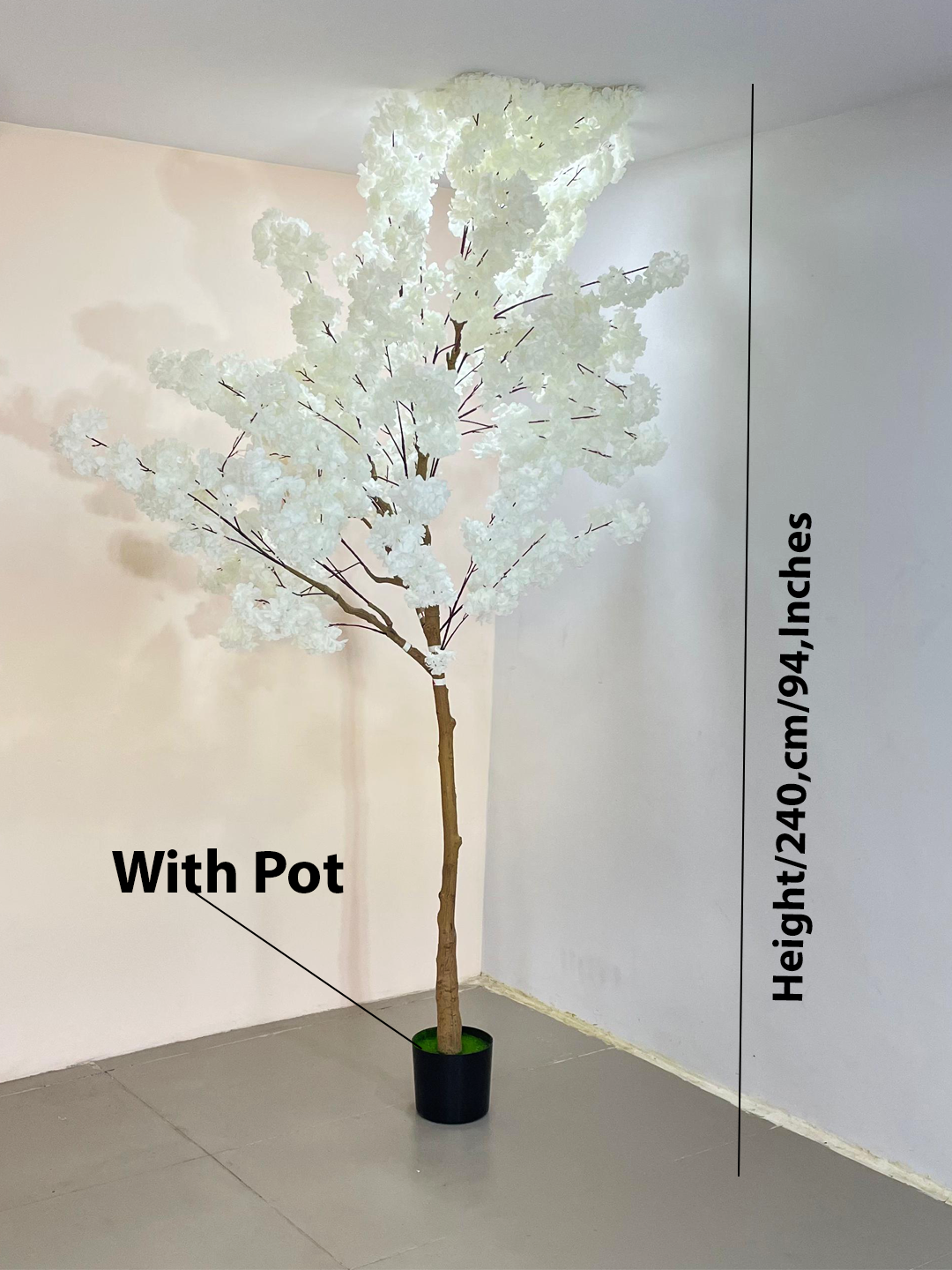 8Ft Artificial Cherry Blossom Tree