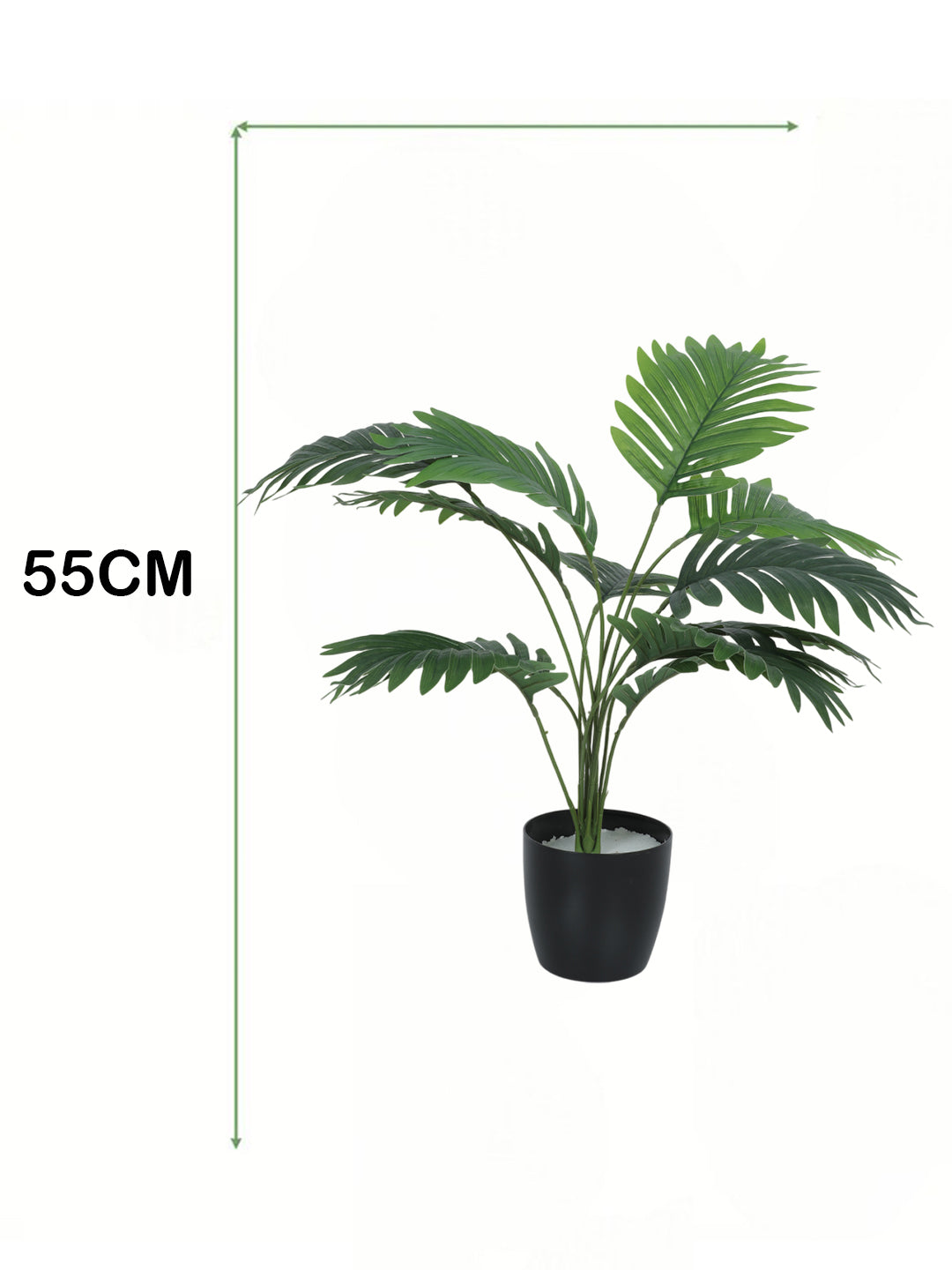 1.8Ft Artificial Areca Palm Plants for with Pot