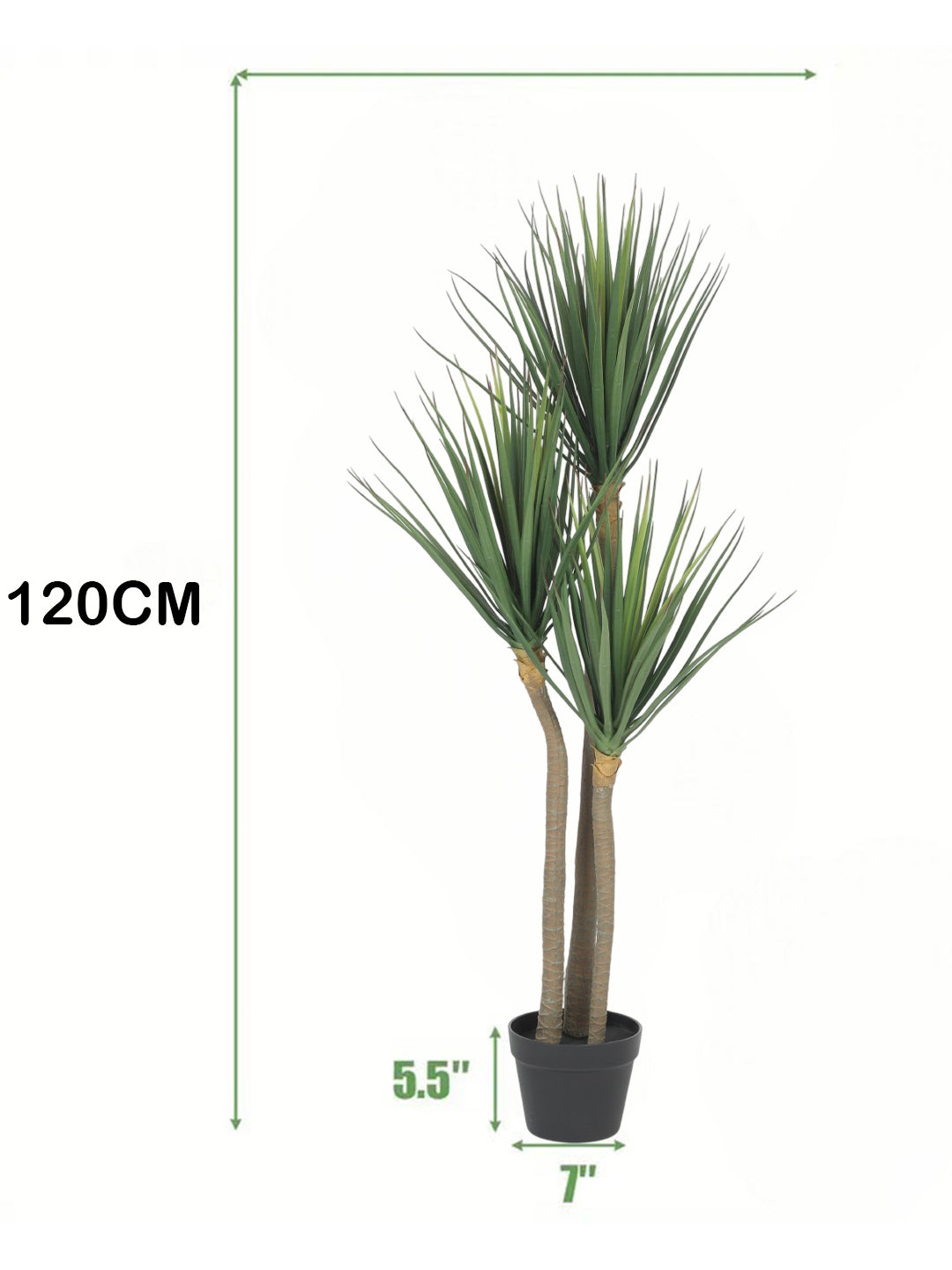 4.Ft Artificial Yucca Plants for with Pot