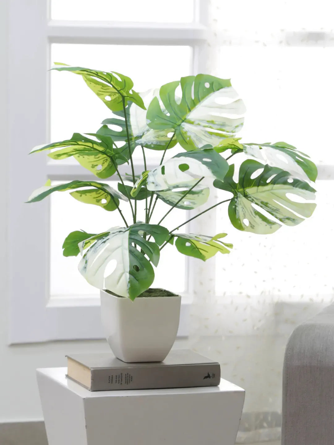 1.8Ft Artificial Plant 12 Leaves Without Pot
