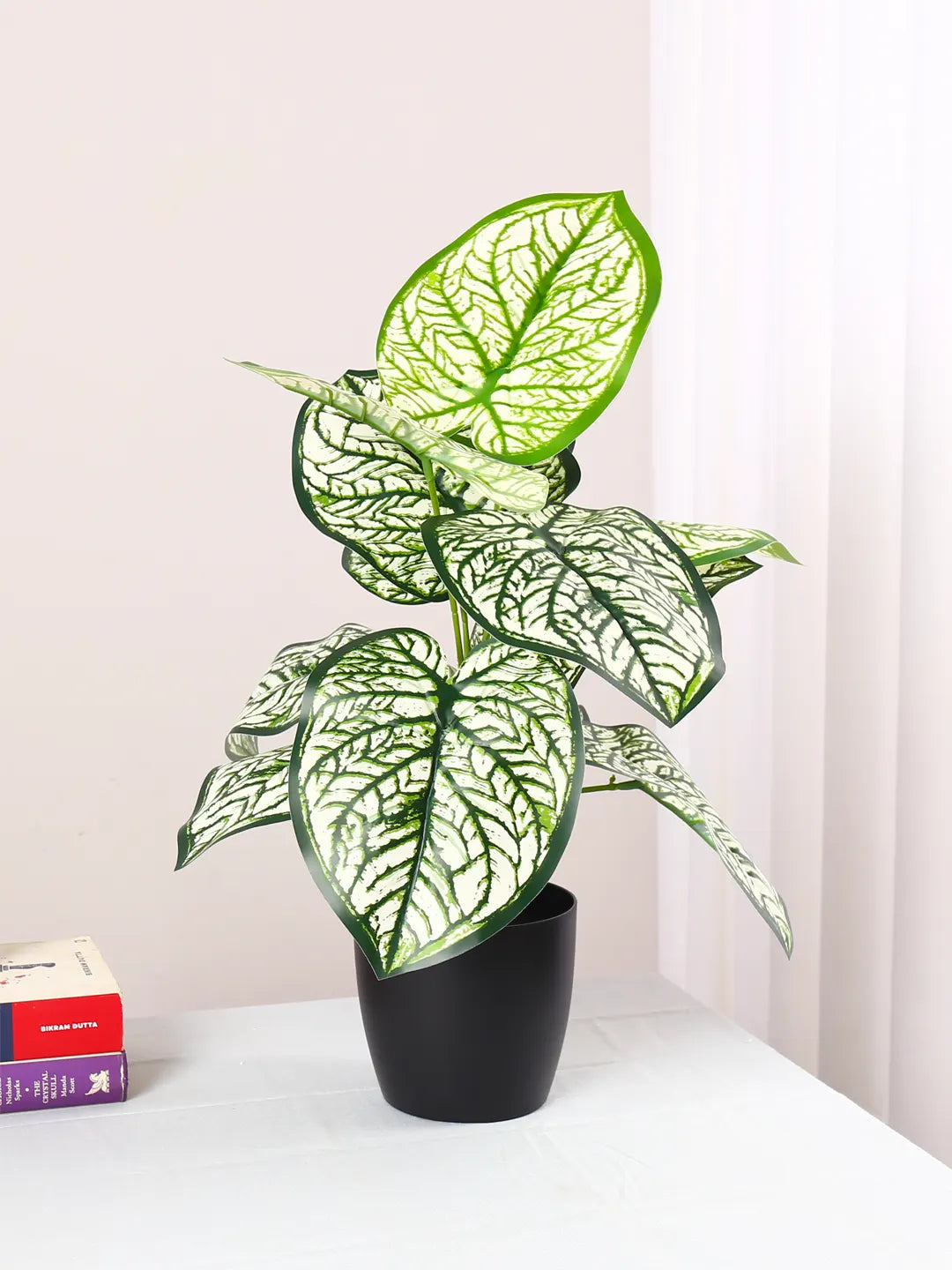 1.8Ft Artificial Plant with Pot 12 Leaves