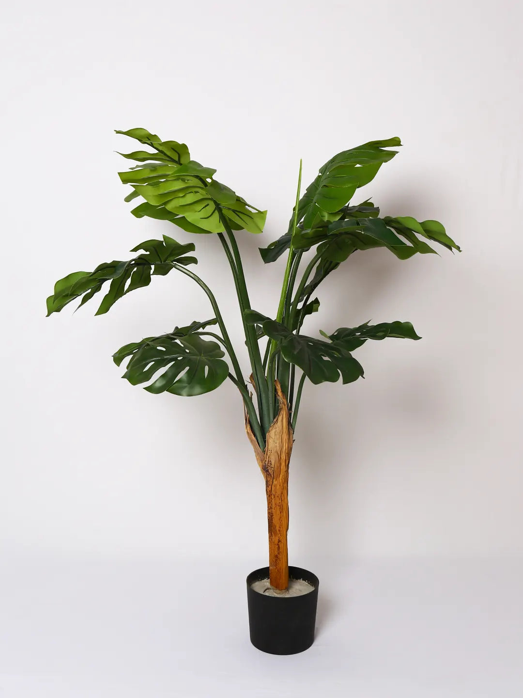 4Ft Artificial Monstera Plant with Pot