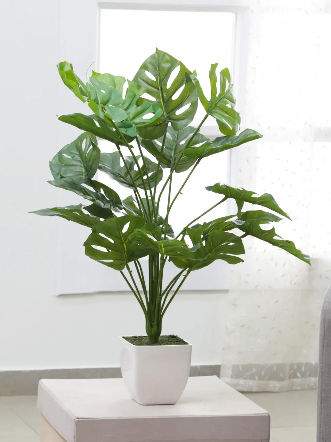 2.1Ft Artificial Monstera Plants for Without Pot