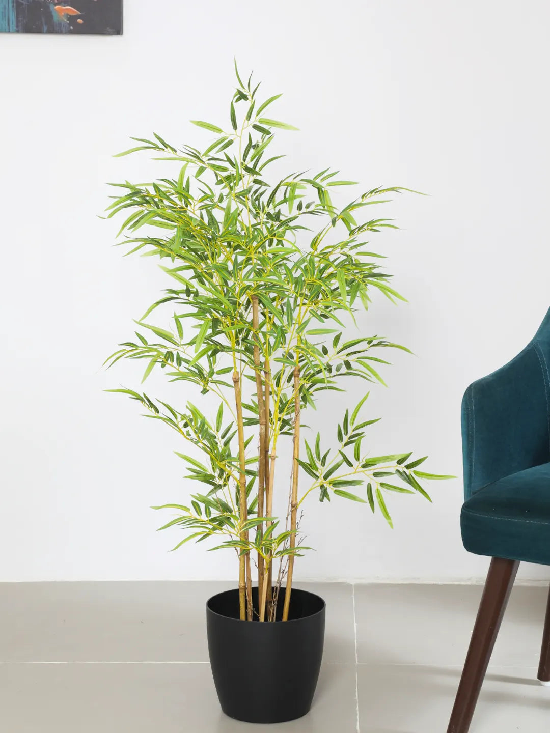 4.Ft Artificial Bamboo Plants for with Pot