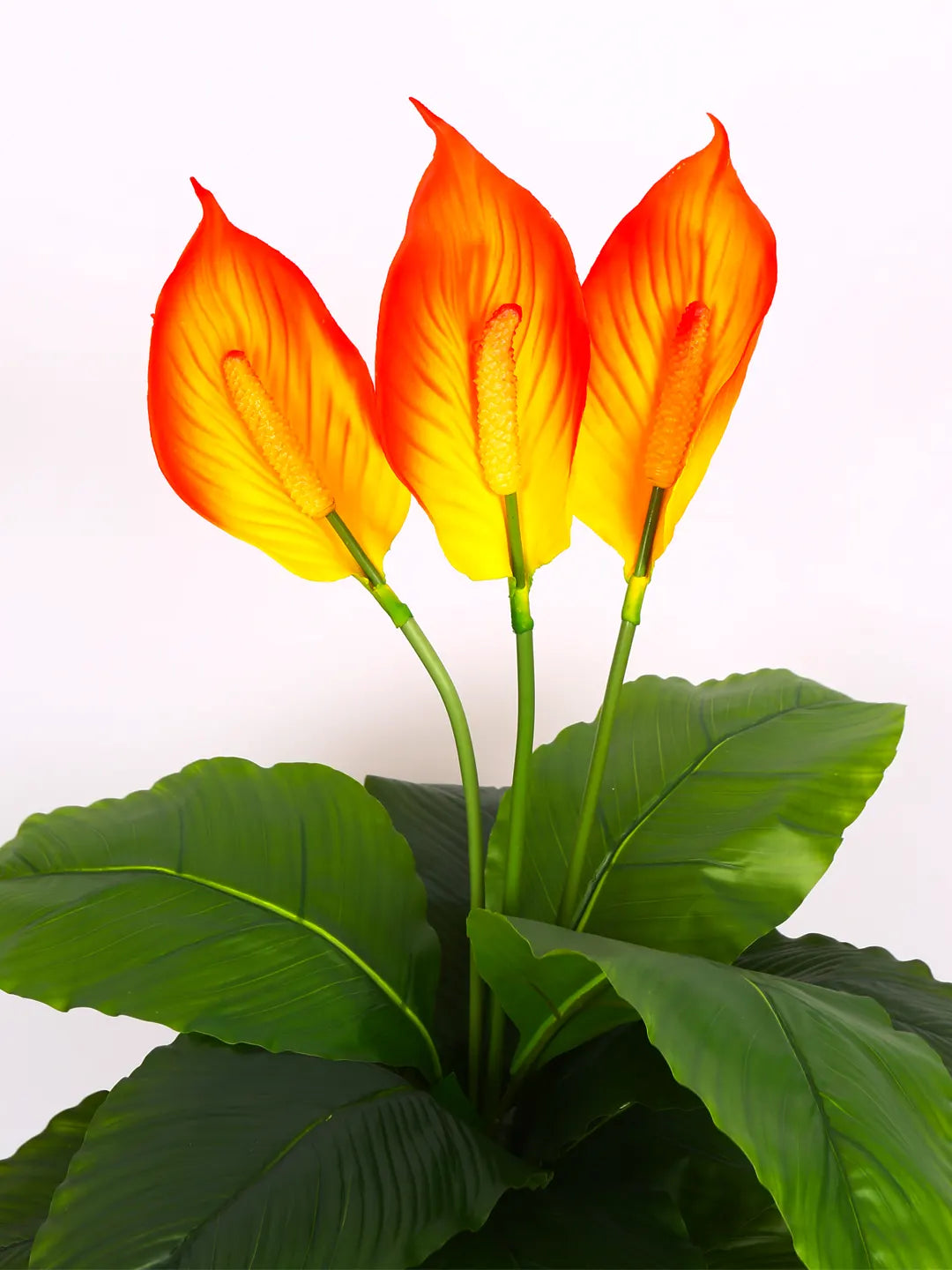 4Ft Artificial Spathiphyllum Plant with Pot