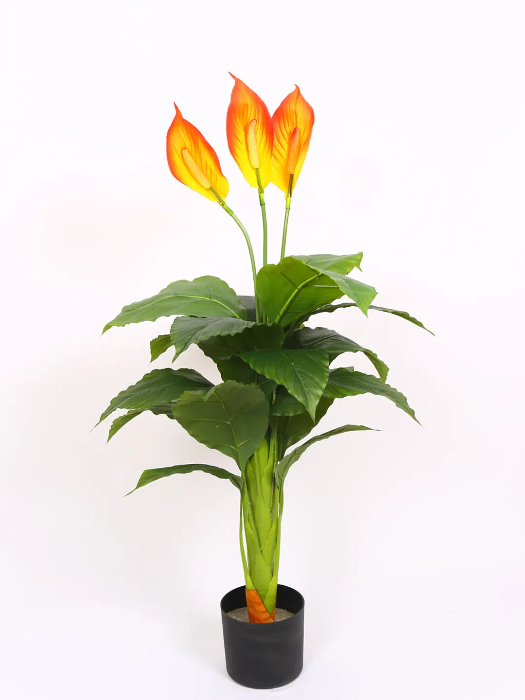 4Ft Artificial Spathiphyllum Plant with Pot