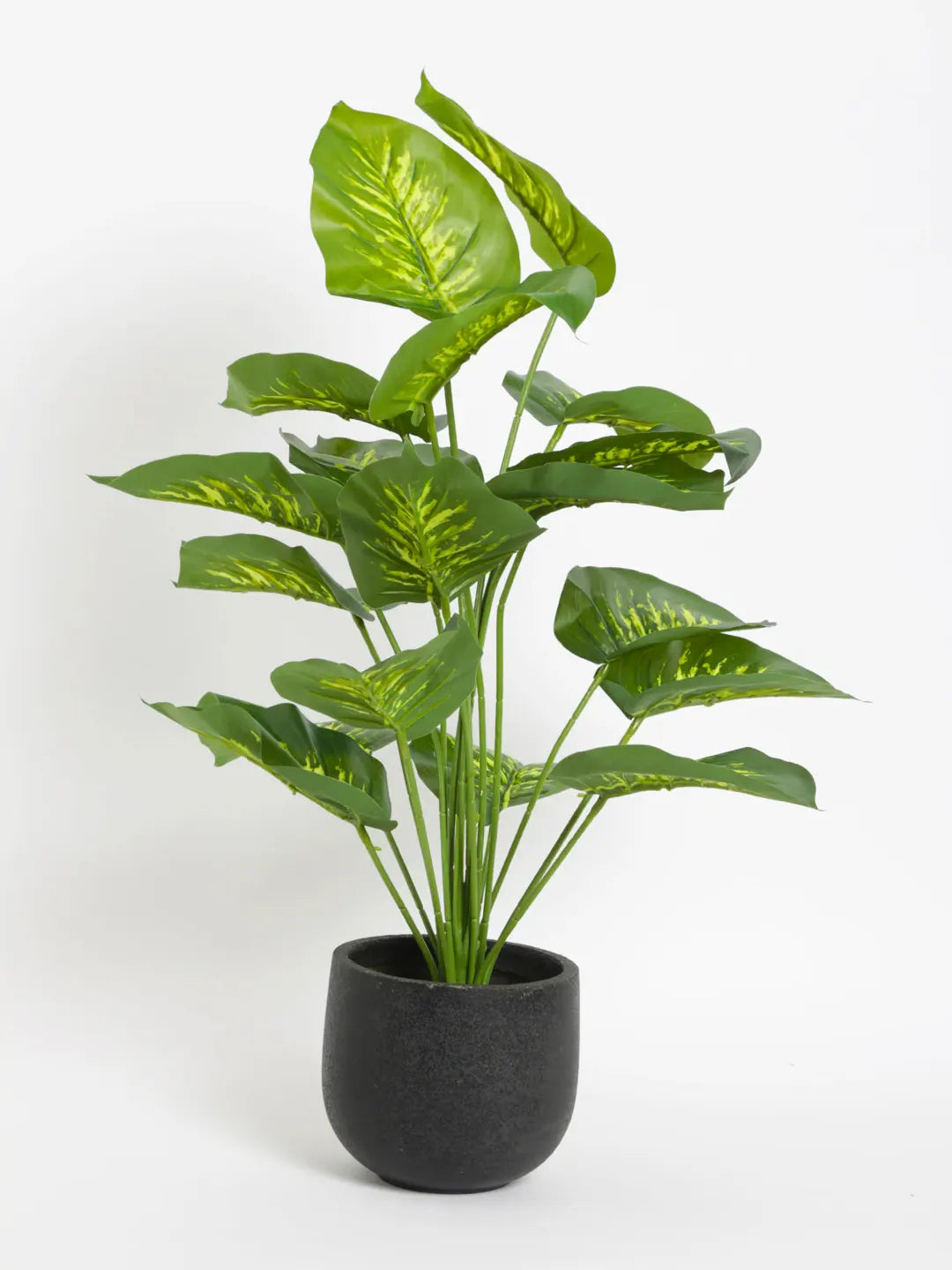 2.1Ft Artificial Dieffenbachia Plants for Without Pot