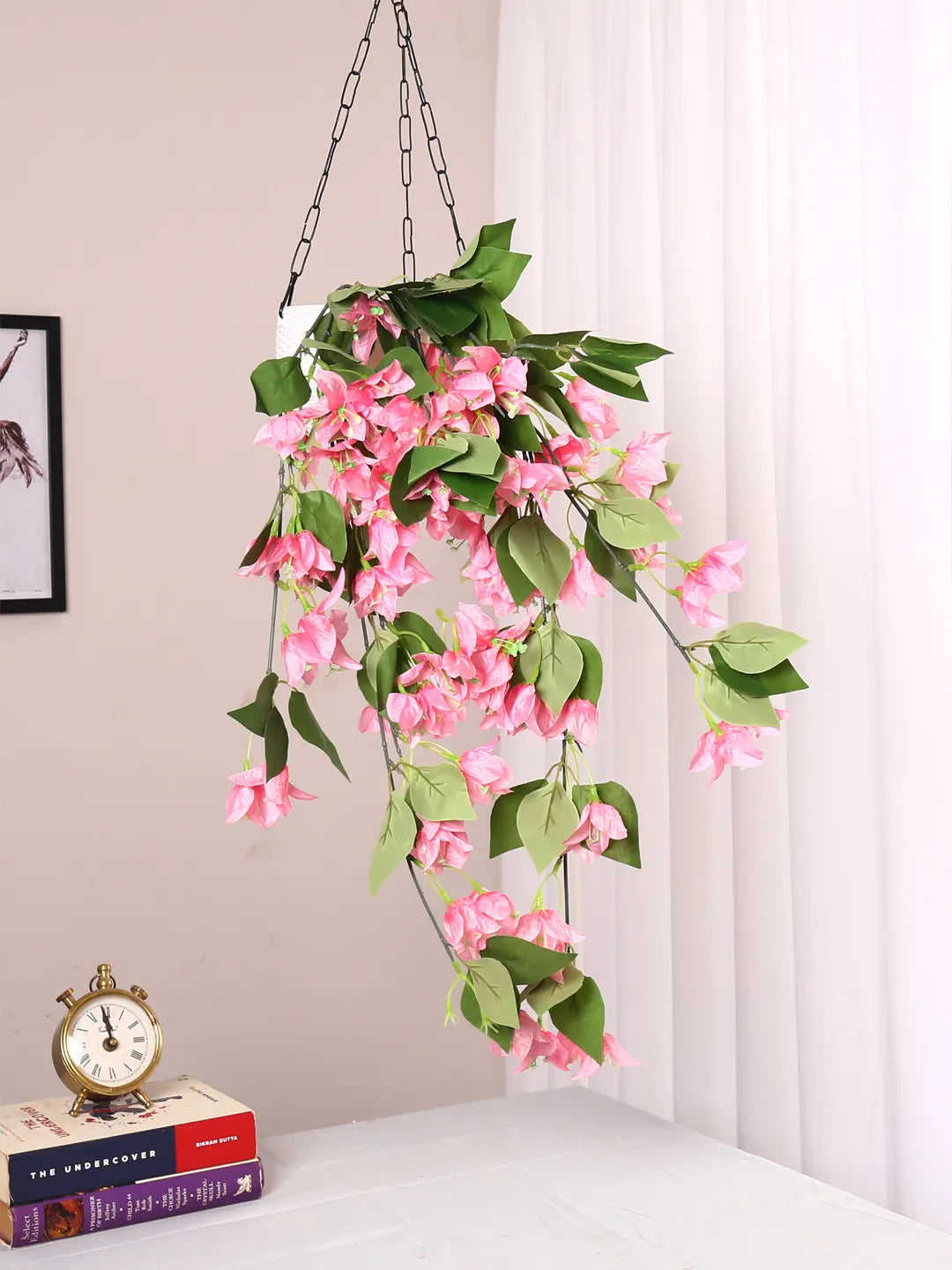 2.4Ft Artificial Bougainvillea Flower Bush Pcak of 1
