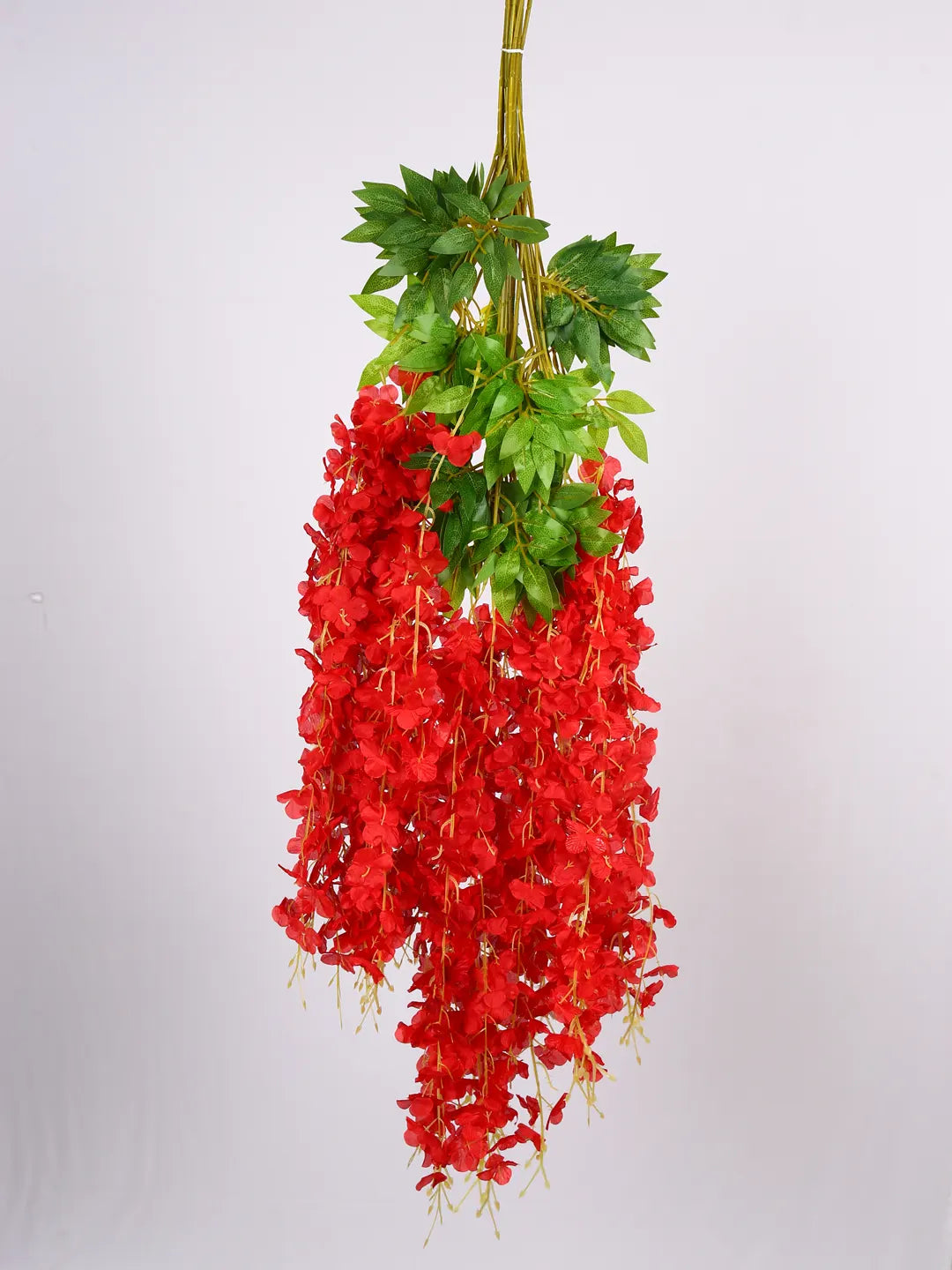 3.2Ft Artificial Hanging Orchid Flowers Bush Pcak of 12