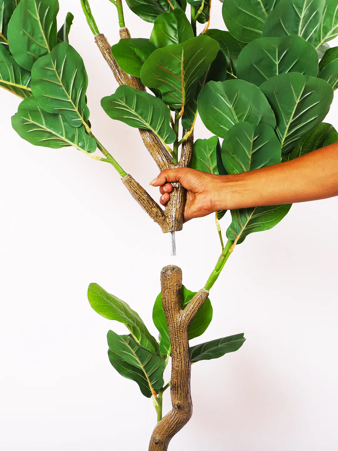5ft Artificial Fiddle Leaf Fig Tree with Pot